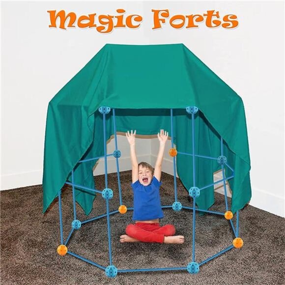 Fort Building Kit for Kids, 135 PCS Builder Play Fort Toy for 5-12 Years Old - Picture 6 of 6
